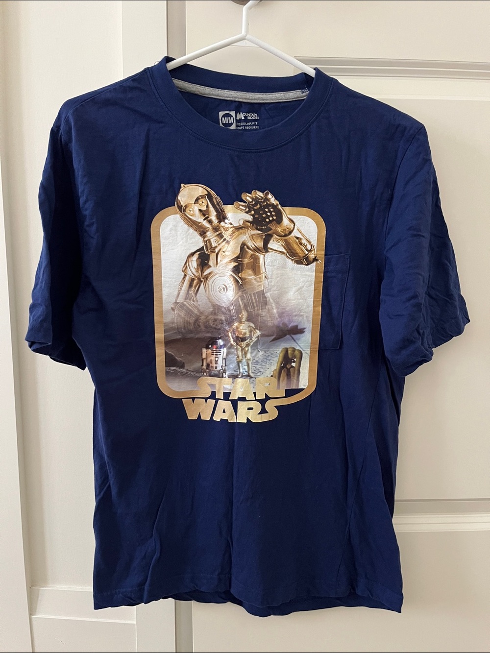 Star Wars C-3PO Graphic Short Sleeve Tee - Navy